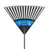 30-inch Leaf Rake with Poly Plastic Head