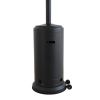 Living Source International 46; 000 BTU Standing Patio Heater(Black)