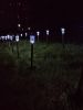 24pcs 5W High Brightness Solar Power LED Lawn Lamps with Lampshades White & Silver