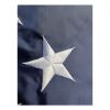 3x5 FT 210D Polyester American Flag;  Embroidered Stars;  Sewn Stripes;  Brass Grommets US Flag Outdoor USA Flags