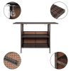 Modern Stylish And Beautiful Bar Table Brown Gradient