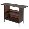 Modern Stylish And Beautiful Bar Table Brown Gradient