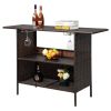 Modern Stylish And Beautiful Bar Table Brown Gradient