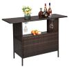 Modern Stylish And Beautiful Bar Table Brown Gradient