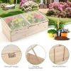 Wooden Garden Portable Greenhouse Raised Bed