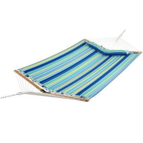 Beach Outdoor Yard Patio Portable Swing Hammock (Color: Green, Type: Hammocks)