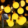 LED String Lights - 16 Color Changing 21.3FT 50 LED Globe Balls Indoor String Light With Remote Multicolor Fairy Lights Strings Decorative Lights