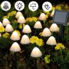 LED Outdoor Solar Garden Lights Waterproof Mushroom String Lawn Lamps Cute Fairy Light Landscape Lamp Path Yard Lawn Patio Decor